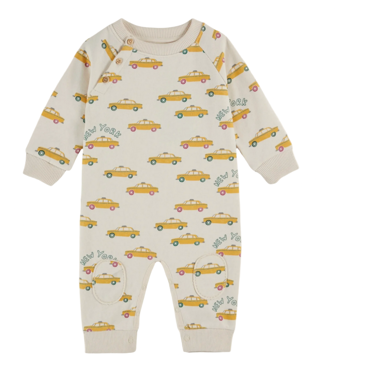 TAXI BABY FLEECE JUMPSUIT ROMPER