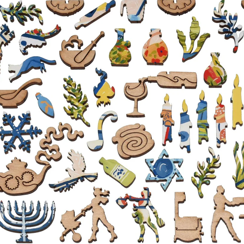 HANUKKAH EVENING WOOD PUZZLE