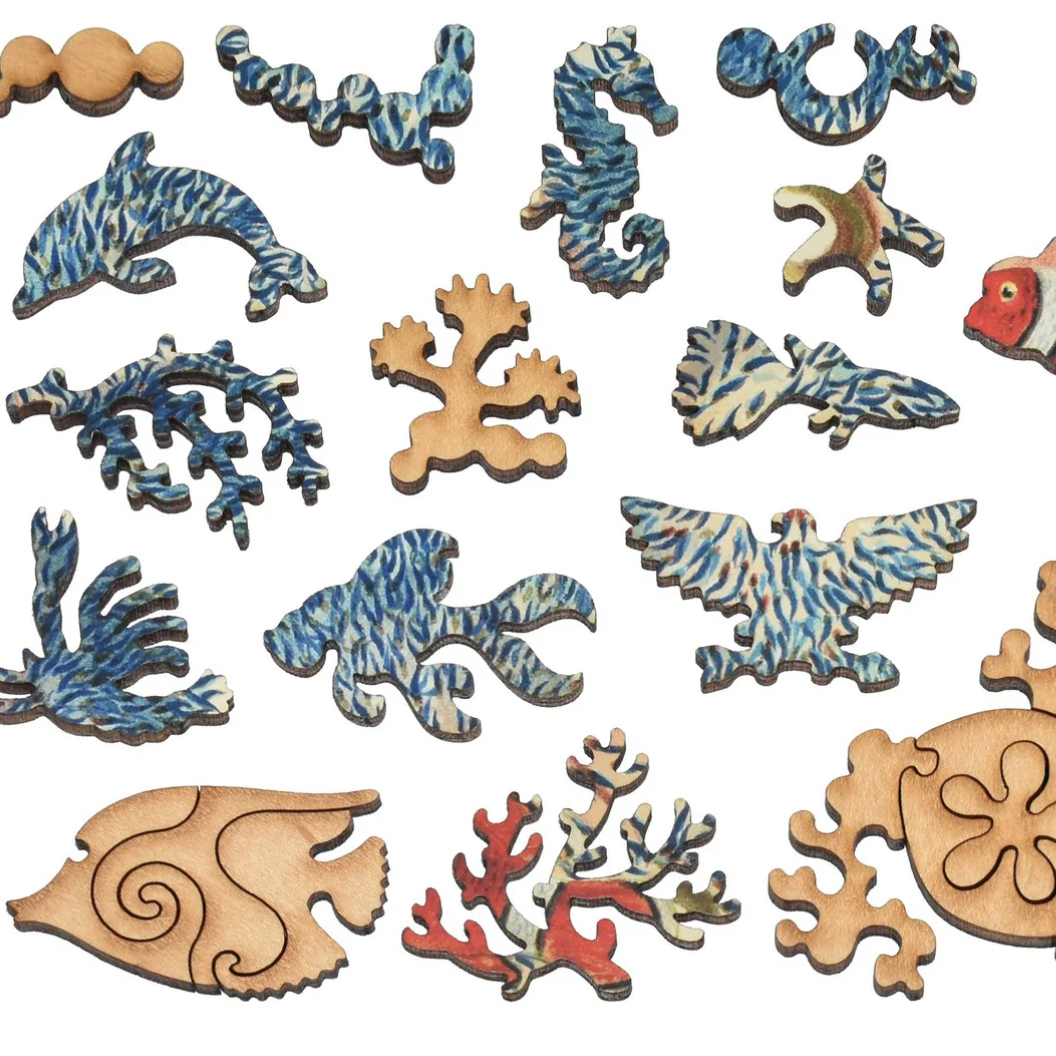 BARRIER REEF ANEMONE WOOD PUZZLE