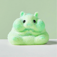 TABA SQUISHY DELUXE  - GREEN HAMSTER
