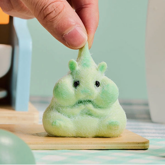 TABA SQUISHY DELUXE  - GREEN HAMSTER