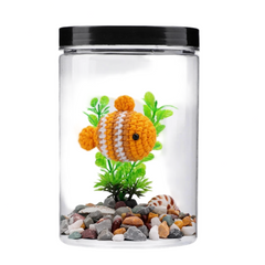 THE LOOP BRIGADE: DIY CROCHET PLUSH KIT - AQUARIUM