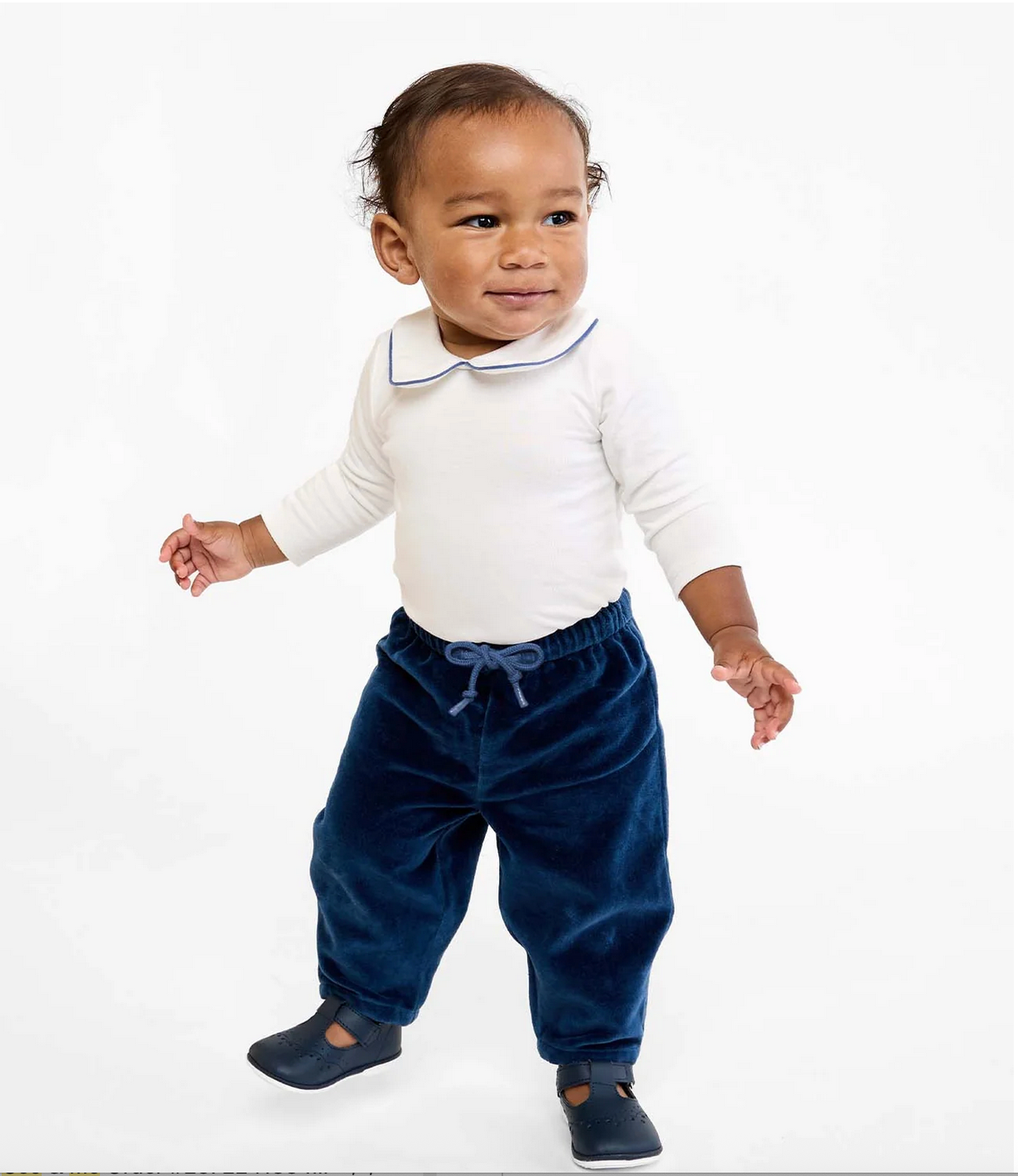 BOWIE VELVET PANT - PETROL