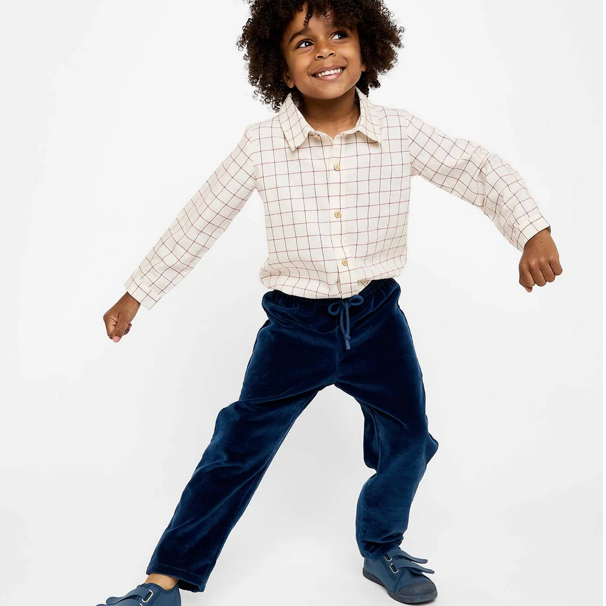 BOWIE VELVET PANT - PETROL