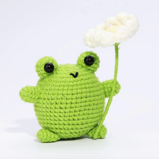 DIY CROCHET PLUSH KIT - FROG