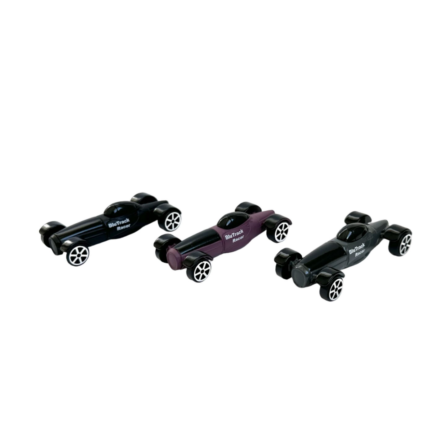 BLU TRACK RACE CAR PACK OF THREE