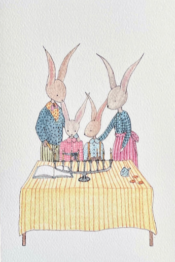 MENORAH - BLANK CARD