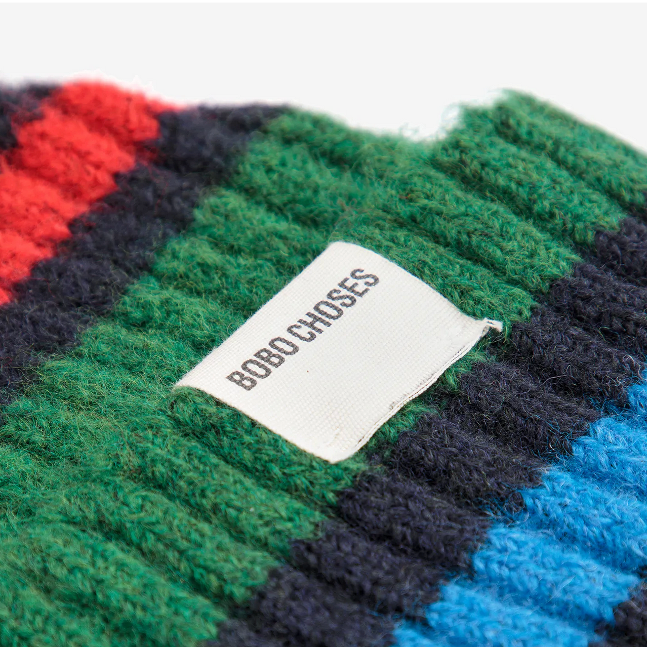 STRIPED KNITED BEANIE
