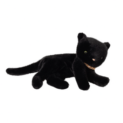 MAILEG SLEEPING BUNNY PLUSH - BLACK