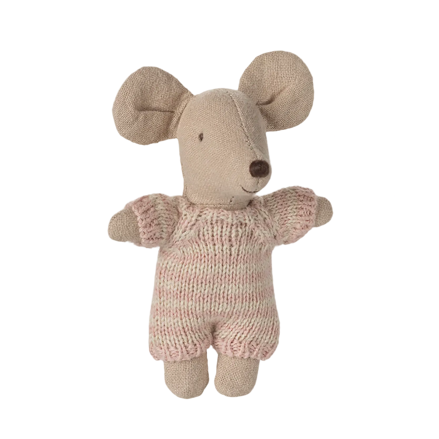 MAILEG MOUSE CARRY COT - PINK