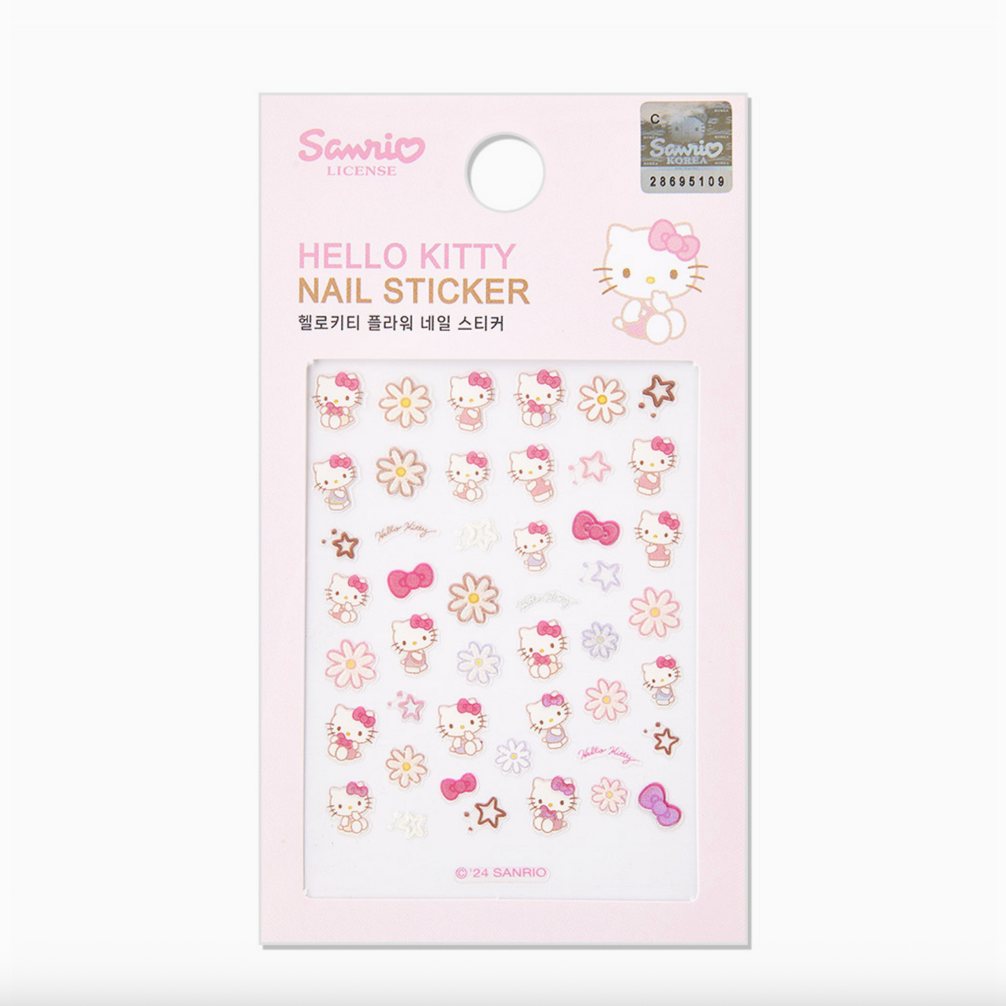 HELLO KITTY NAIL STICKERS