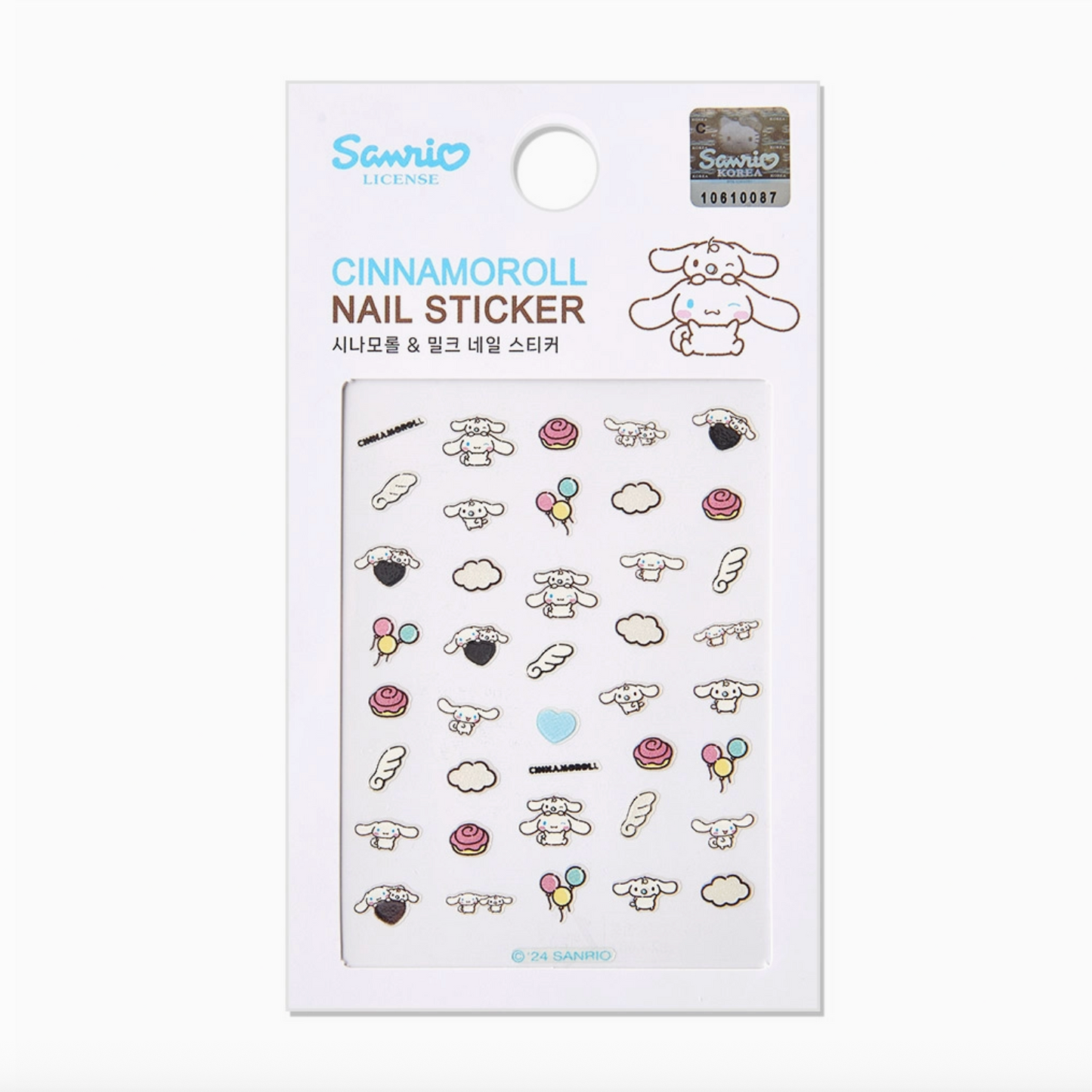 HELLO KITTY NAIL STICKERS