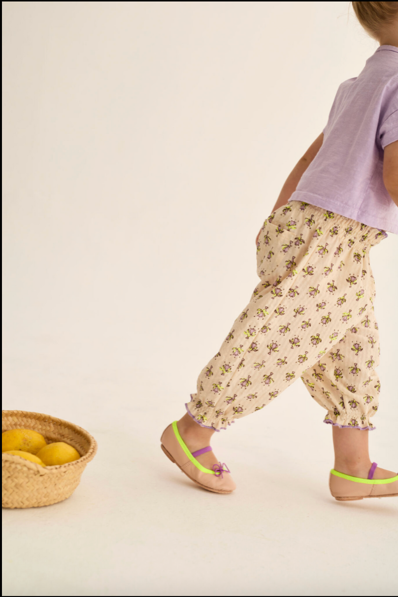 ARI INDIAN FLOWER PRINT BABY SET