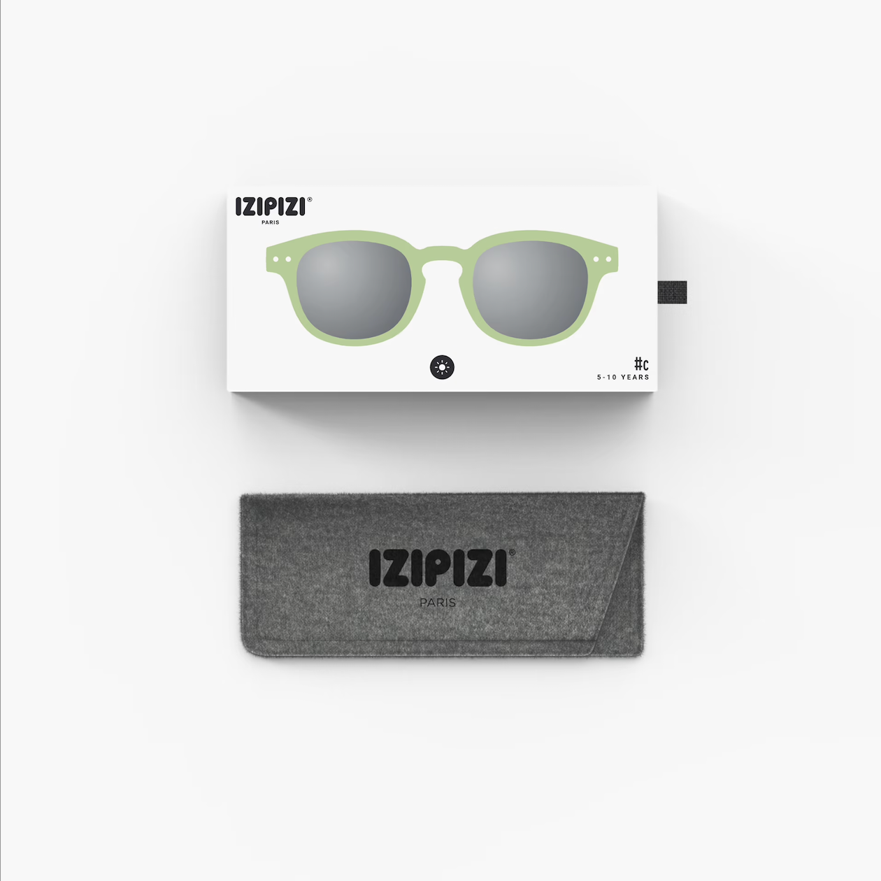 IZIPIZI POLORIZED SUNGLASSES - PEAR