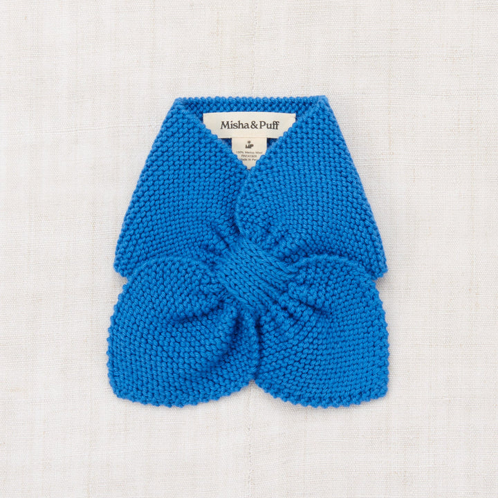 Misha and Puff Sledding Scarf blue