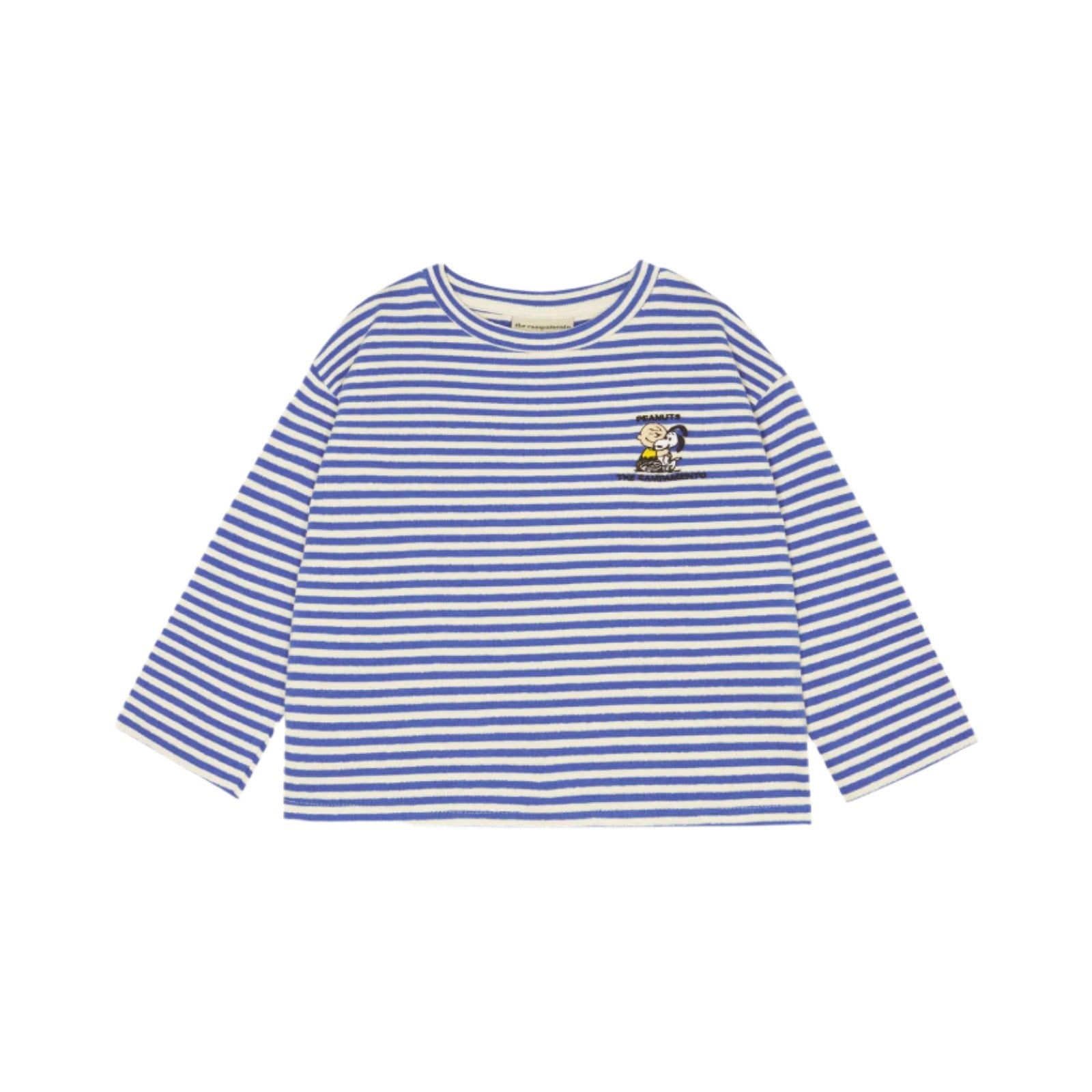 PEANUTS STRIPED LONG SLEEVES TSHIRT - Little-ish