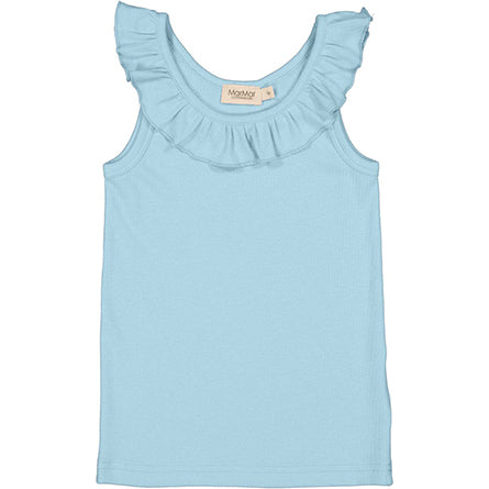 HEAVENLY BLUE TAMAR TANK TOP - Little-ish