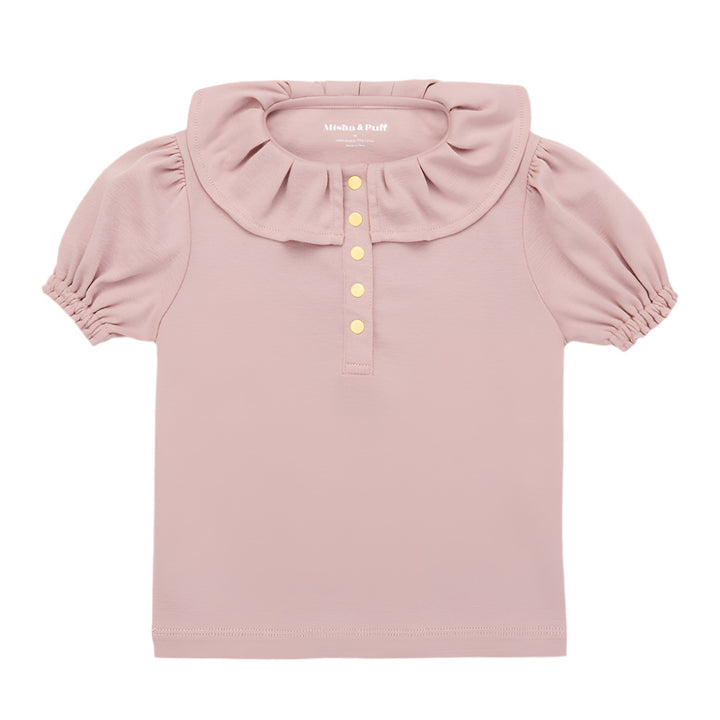 ULLA TEE - PLUM PETAL