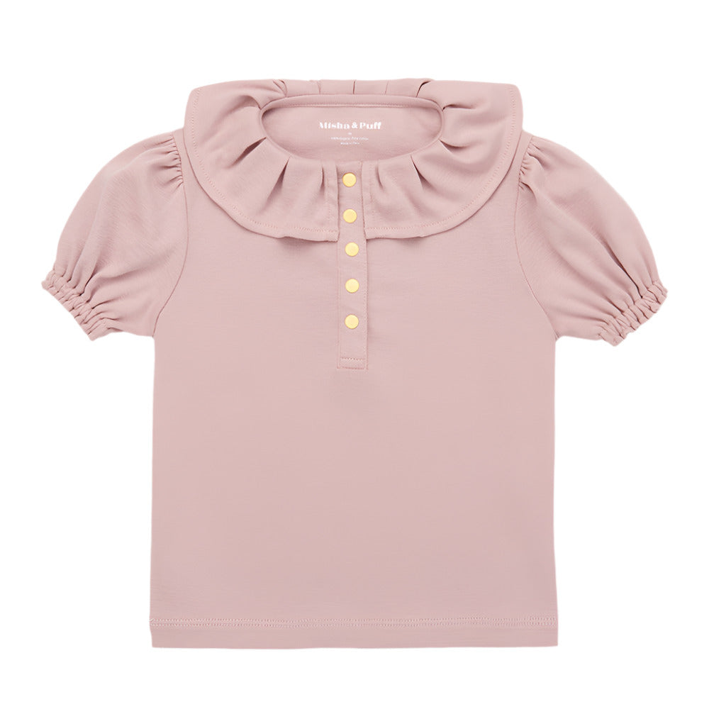 ULLA TEE - PLUM PETAL - Little-ish