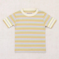 REC TEE - MIST AVENUE STRIPE
