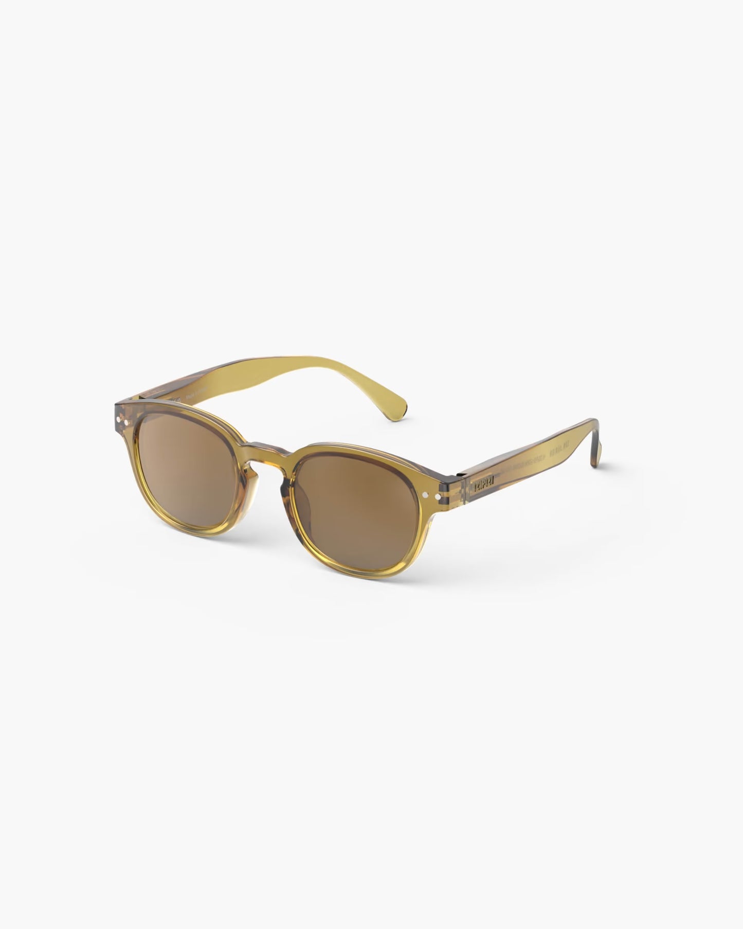 IZIPIZI POLORIZED SUNGLASSES - GOLDEN GREEN