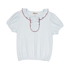 PAQUERETTE TOP ICE BLUE