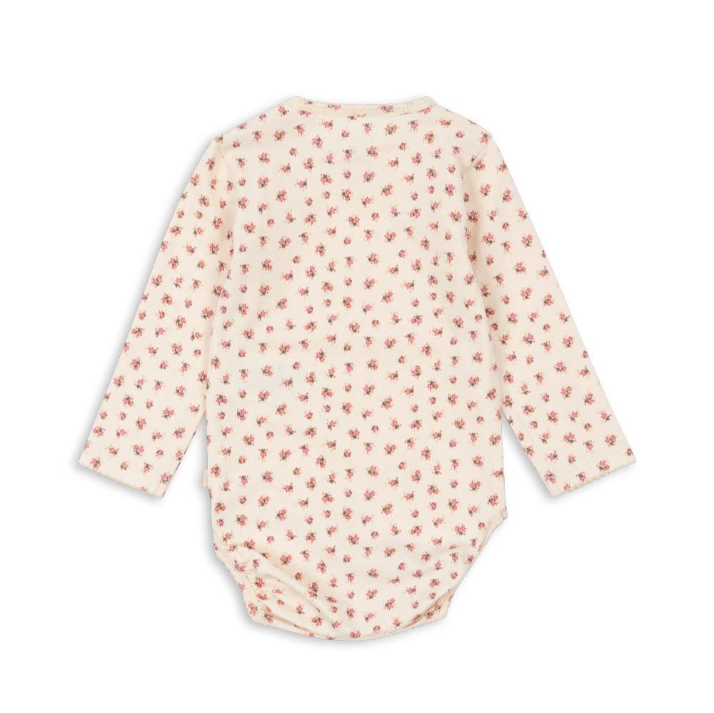 ROSEBUD LONG SLEEVE ONESIE - Little-ish