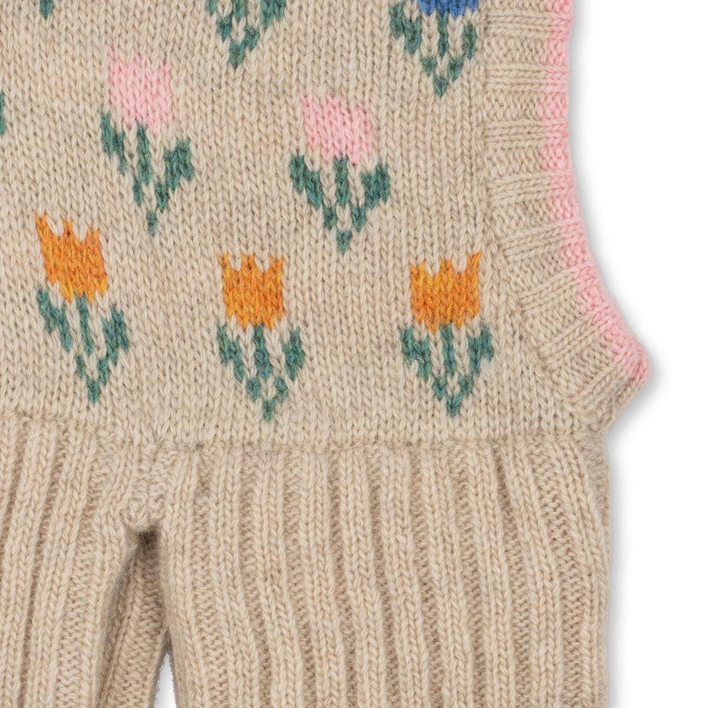 BELOU TULIP KNIT BALACLAVA - Little-ish