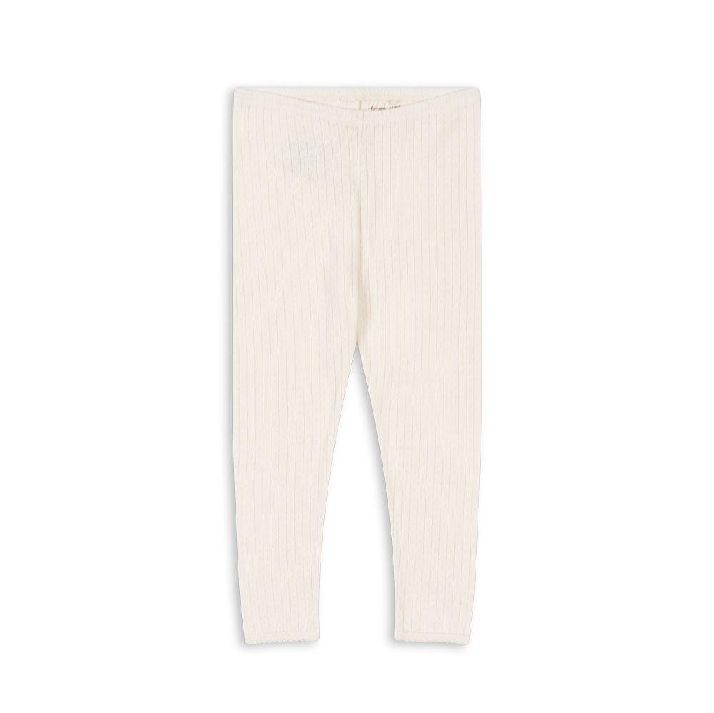 MINNIE GOTS PANTS - ANTIQUE WHITE - Little-ish