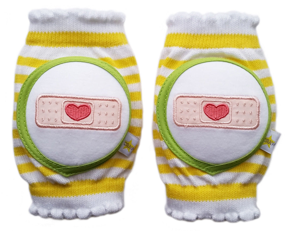 CRAWLINGS KNEE PADS - YELLOW BANDAGE - Little-ish