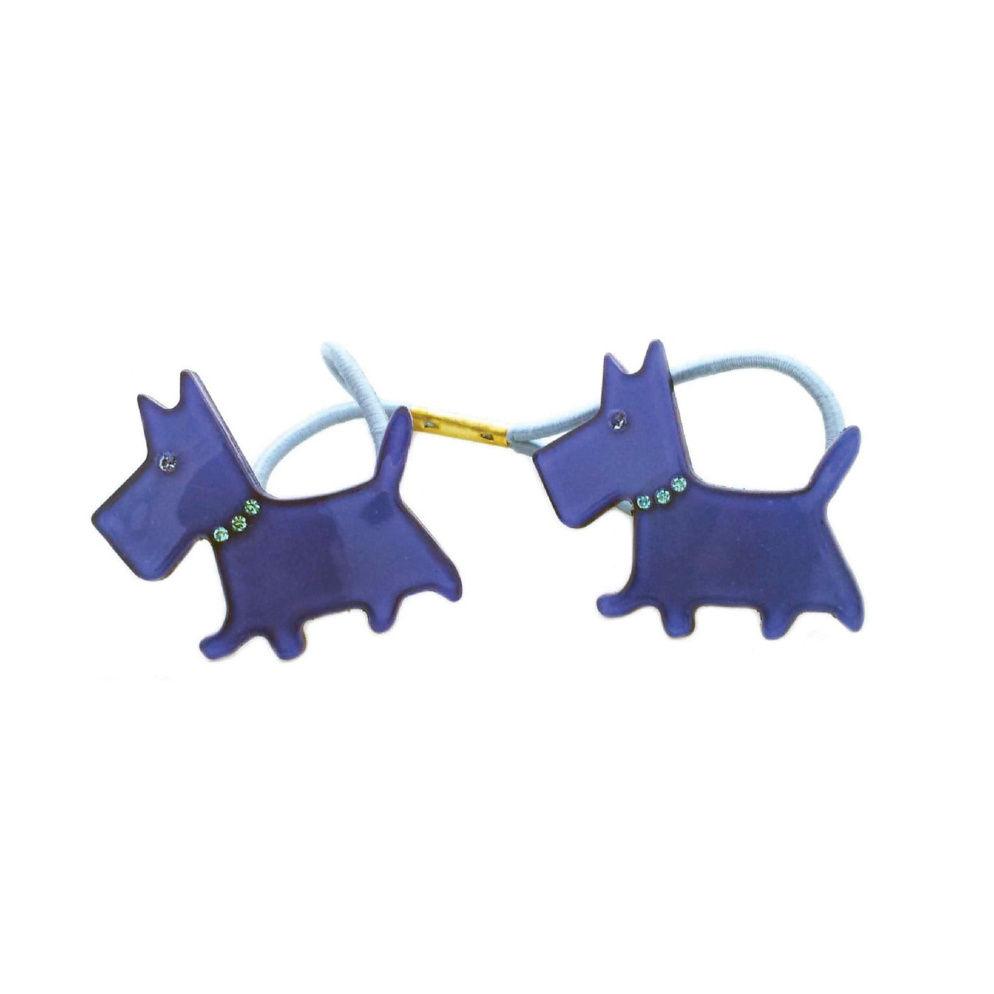 DOUBLE SCOTTIE HAIR TIES - Little-ish