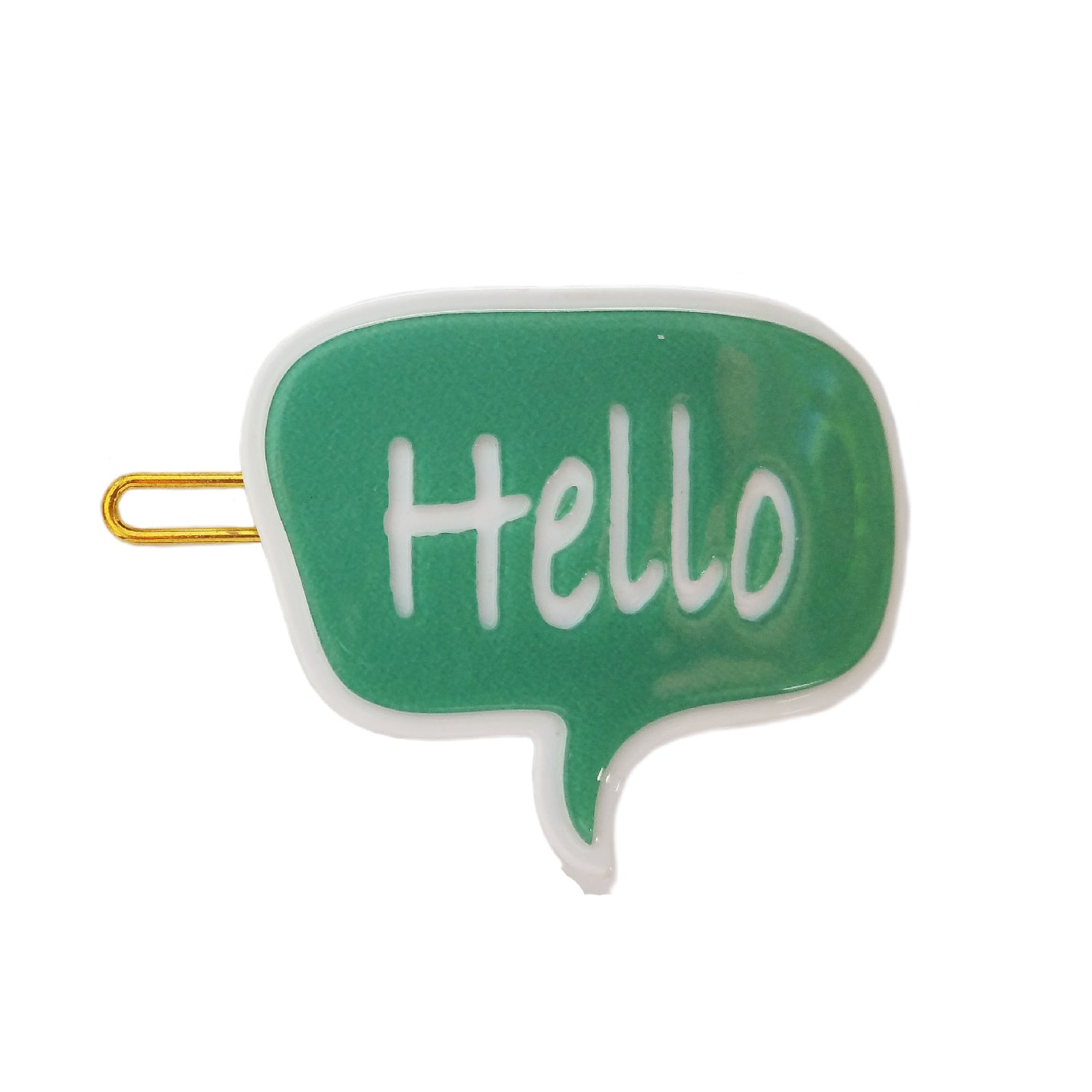BUBBLE TALK HELLO HAIRPIN - Little-ish