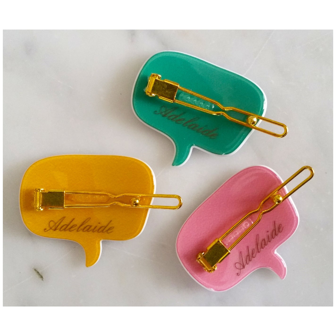 BUBBLE TALK HELLO HAIRPIN - Little-ish