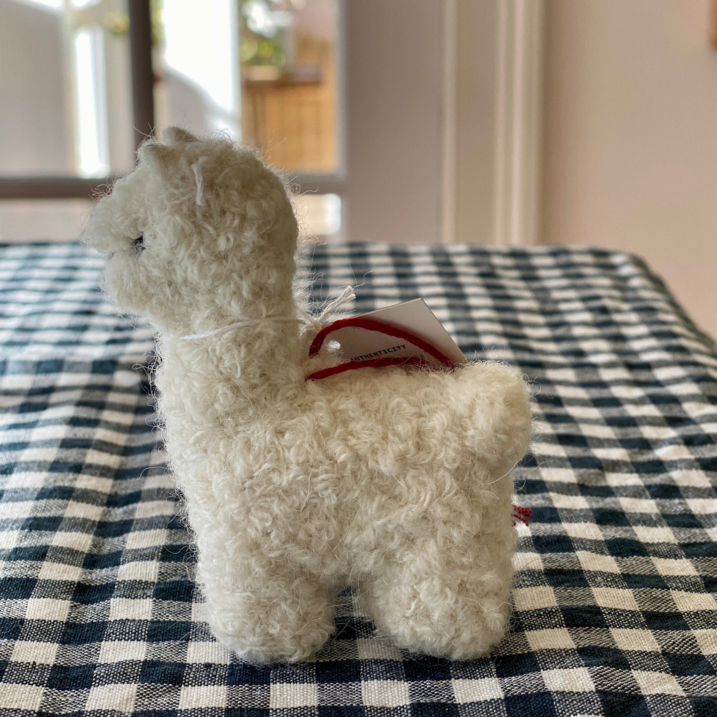 HANDMADE MINI ALPACA ORNAMENT