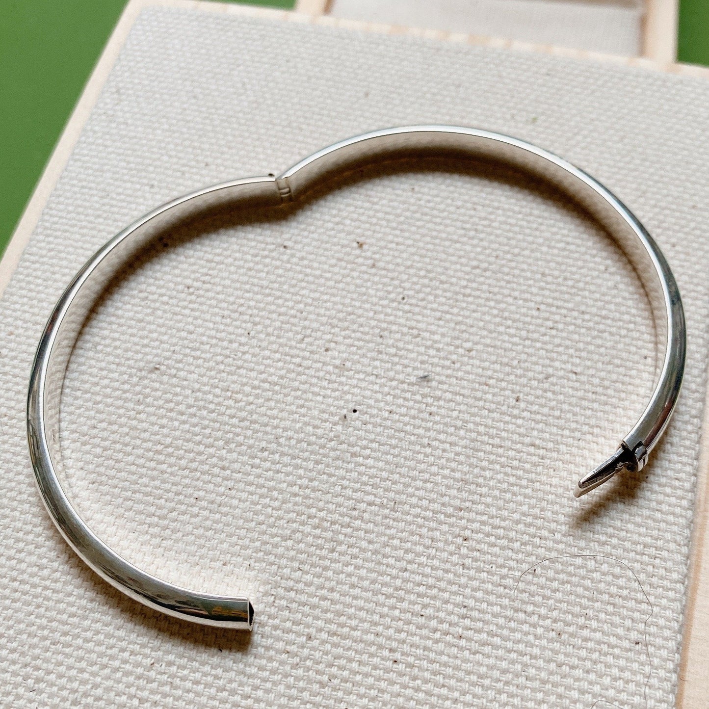 SILVER BANGLE BRACELET