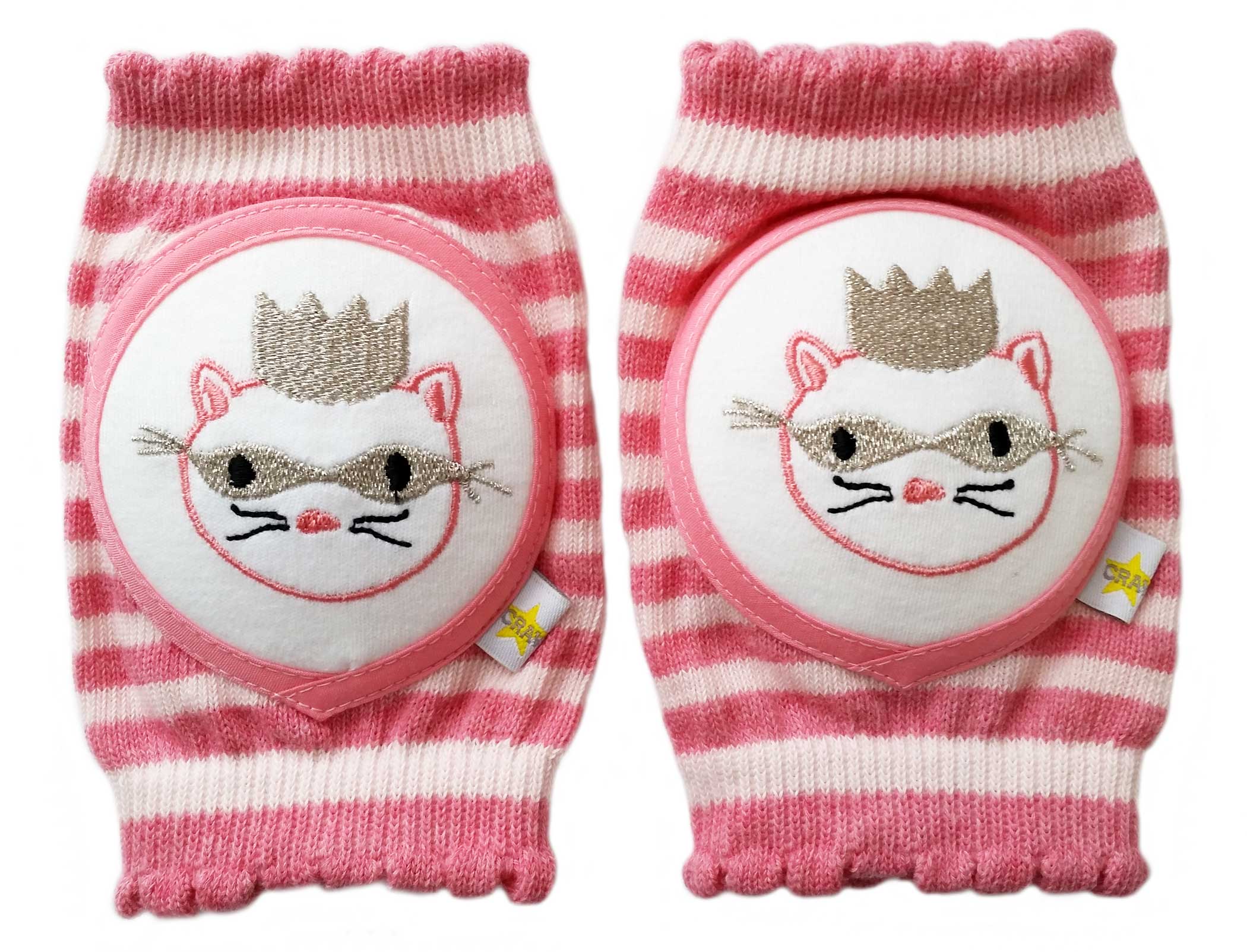 CRAWLINGS KNEE PADS - MASKED CAT - Little-ish