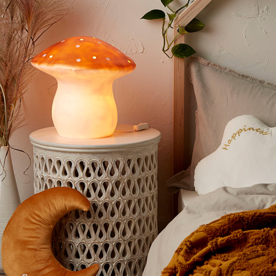 COPPER TOADSTOOL LAMP - Little-ish