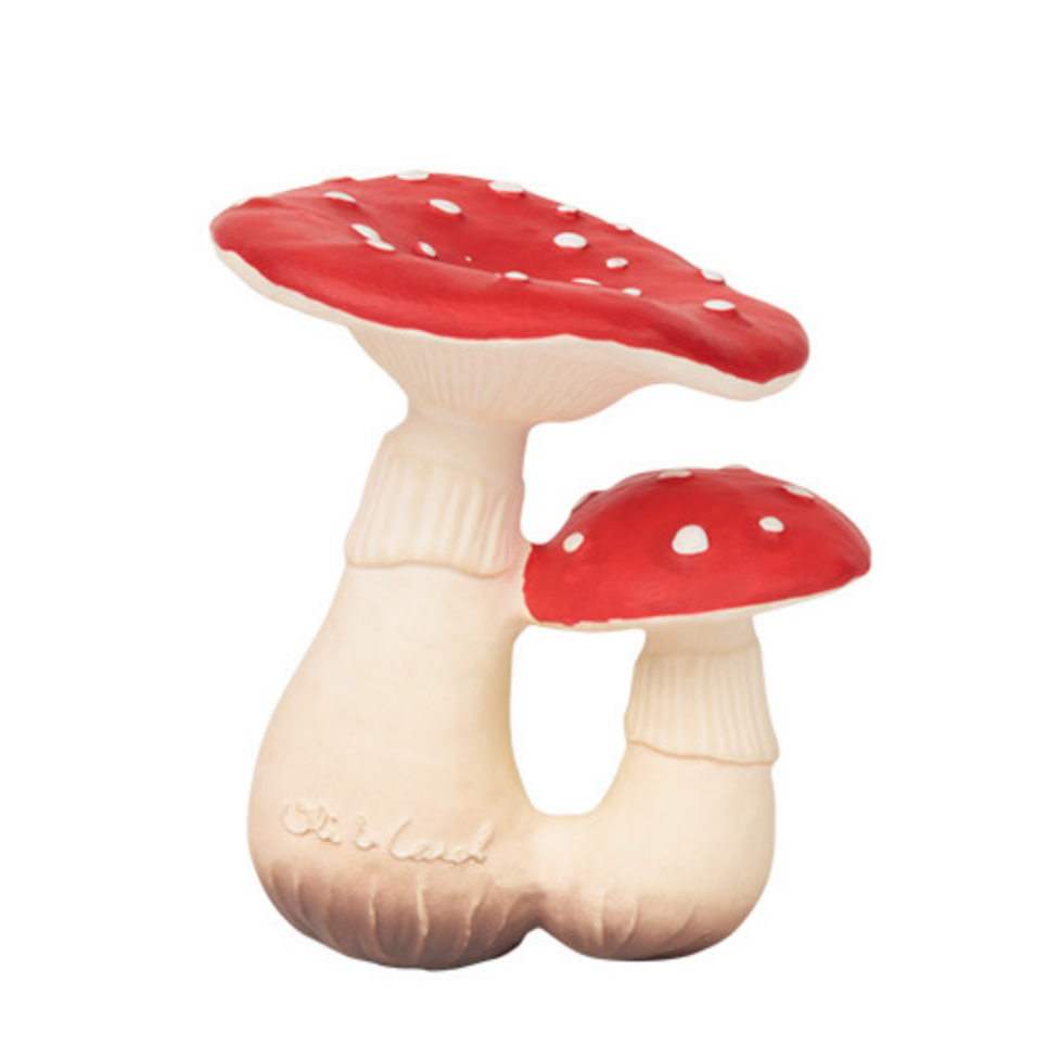 SPOT THE MUSHROOM TEETHER & BATH TOY - Little-ish