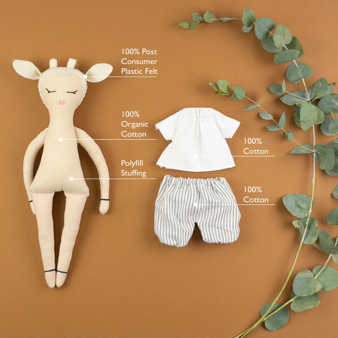 PETITE GAFFY THE GIRAFFE DOLL