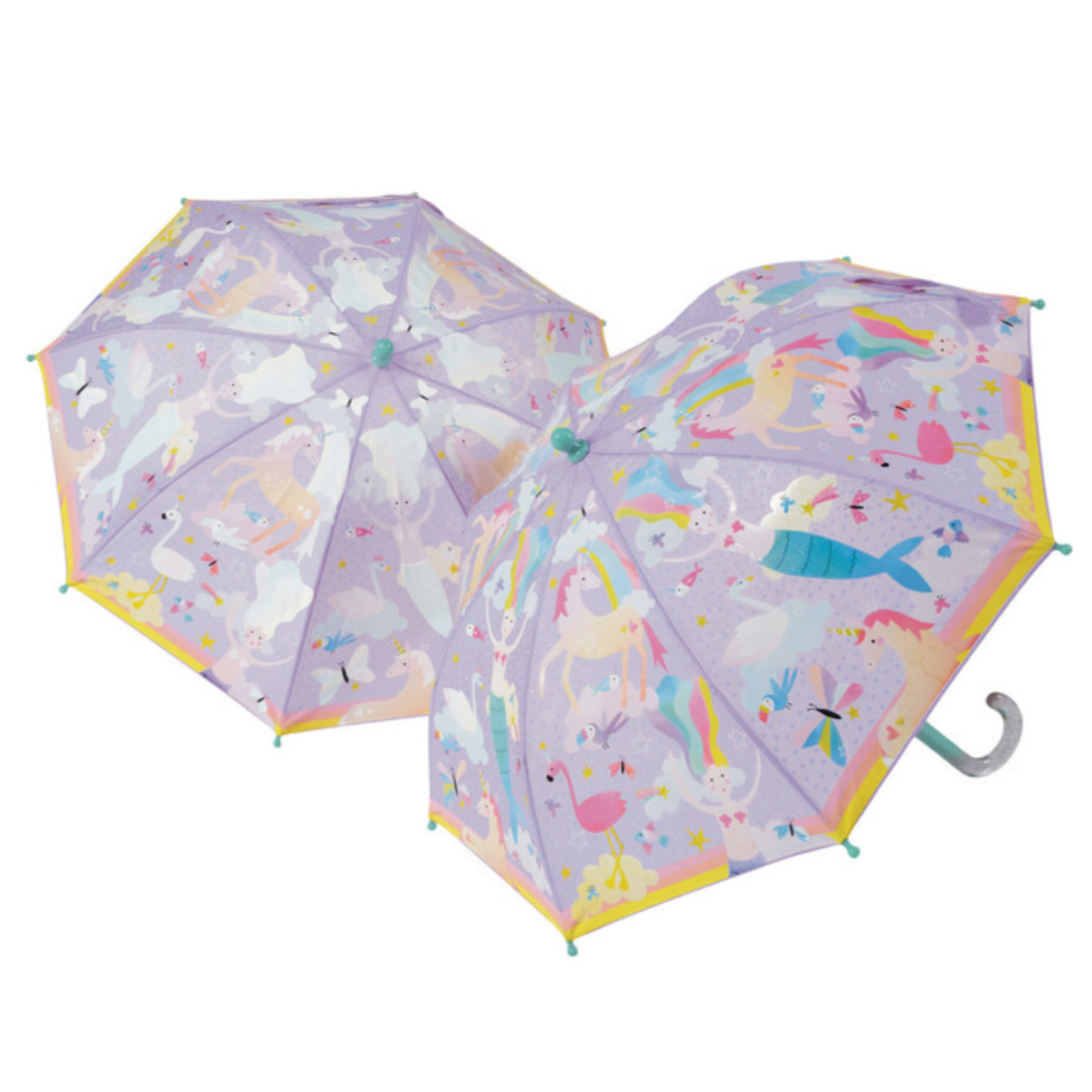 RAINBOW UNICORN COLOR CHANGING UMBRELLA - Little-ish