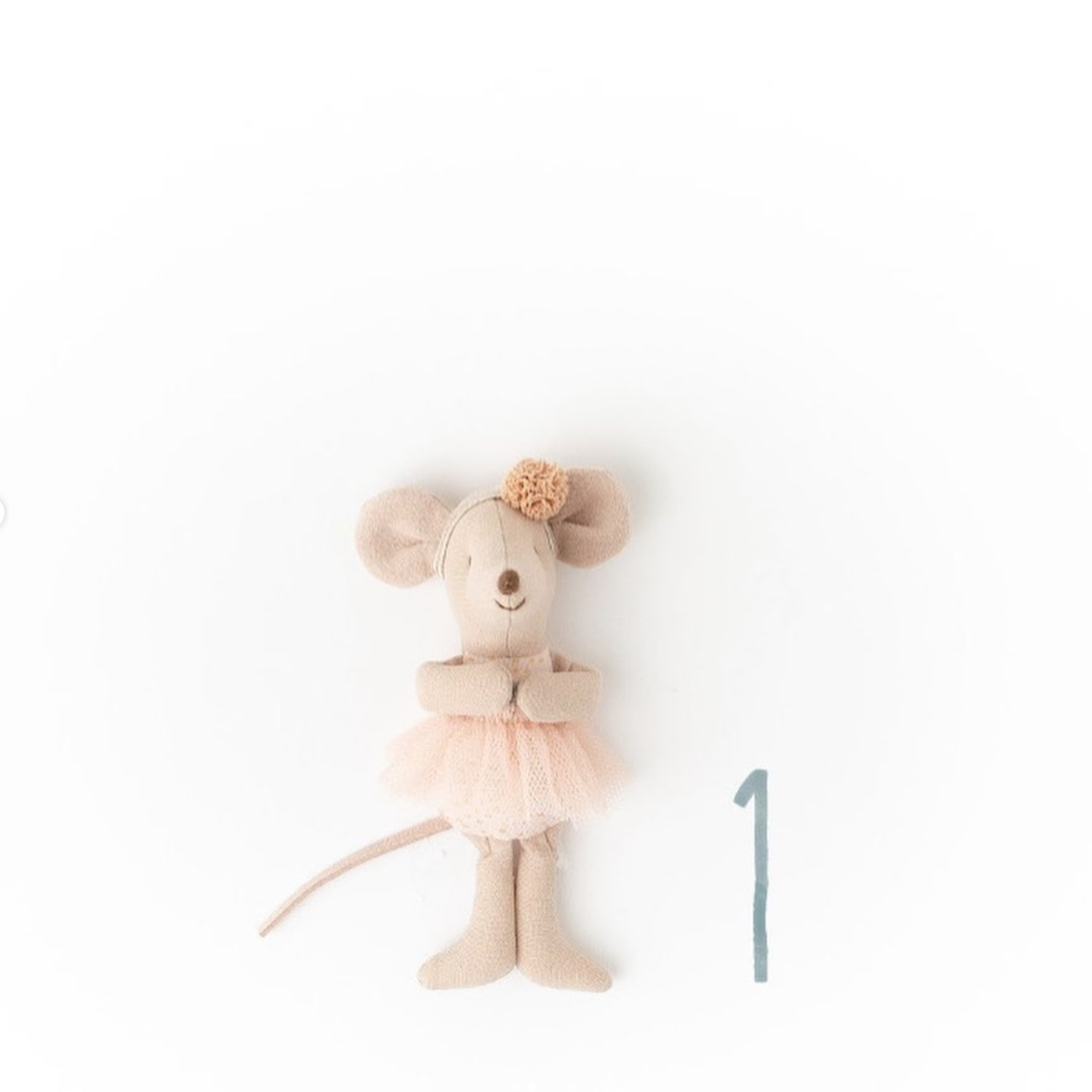 LITTLE SISTER BALLERINA MOUSE - LIGHT PINK - Little-ish
