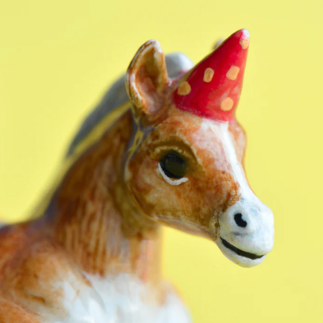 YEAR OF THE HORSE CAKE TOPPER - Little-ish