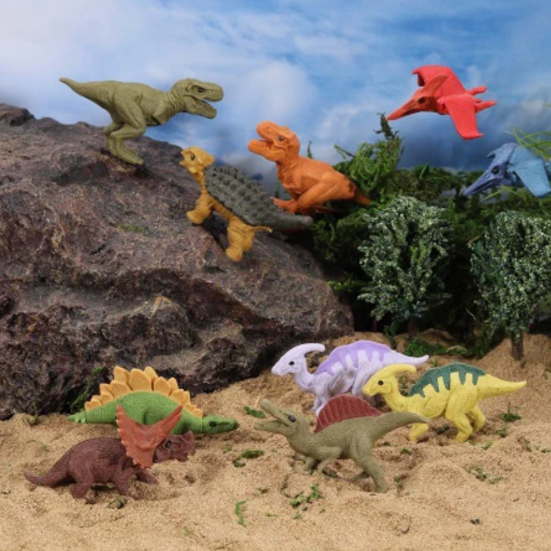 IWAKO DINOSAUR ERASERS - Little-ish