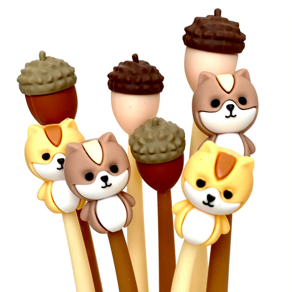SQUIRREL ACORN GEL PEN - Little-ish