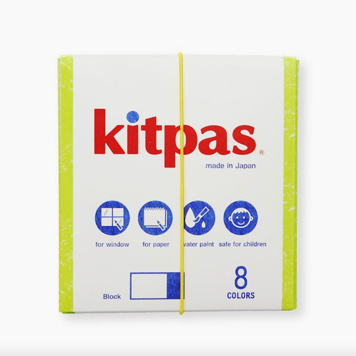 KITPAS 8 BLOCK CRAYON SET - Little-ish