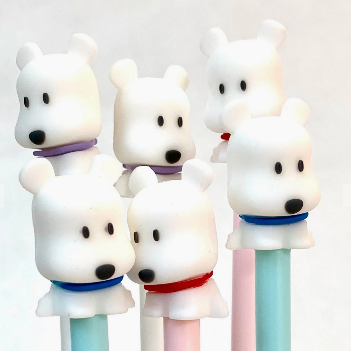 WHTIE DOG GEL PEN - Little-ish