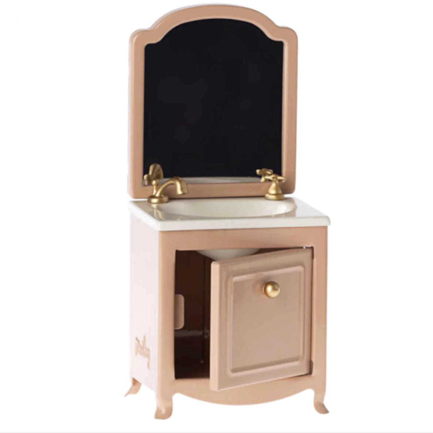 MAILEG MOUSE BATHROOM SINK DRESSER WITH MIRROR - Little-ish