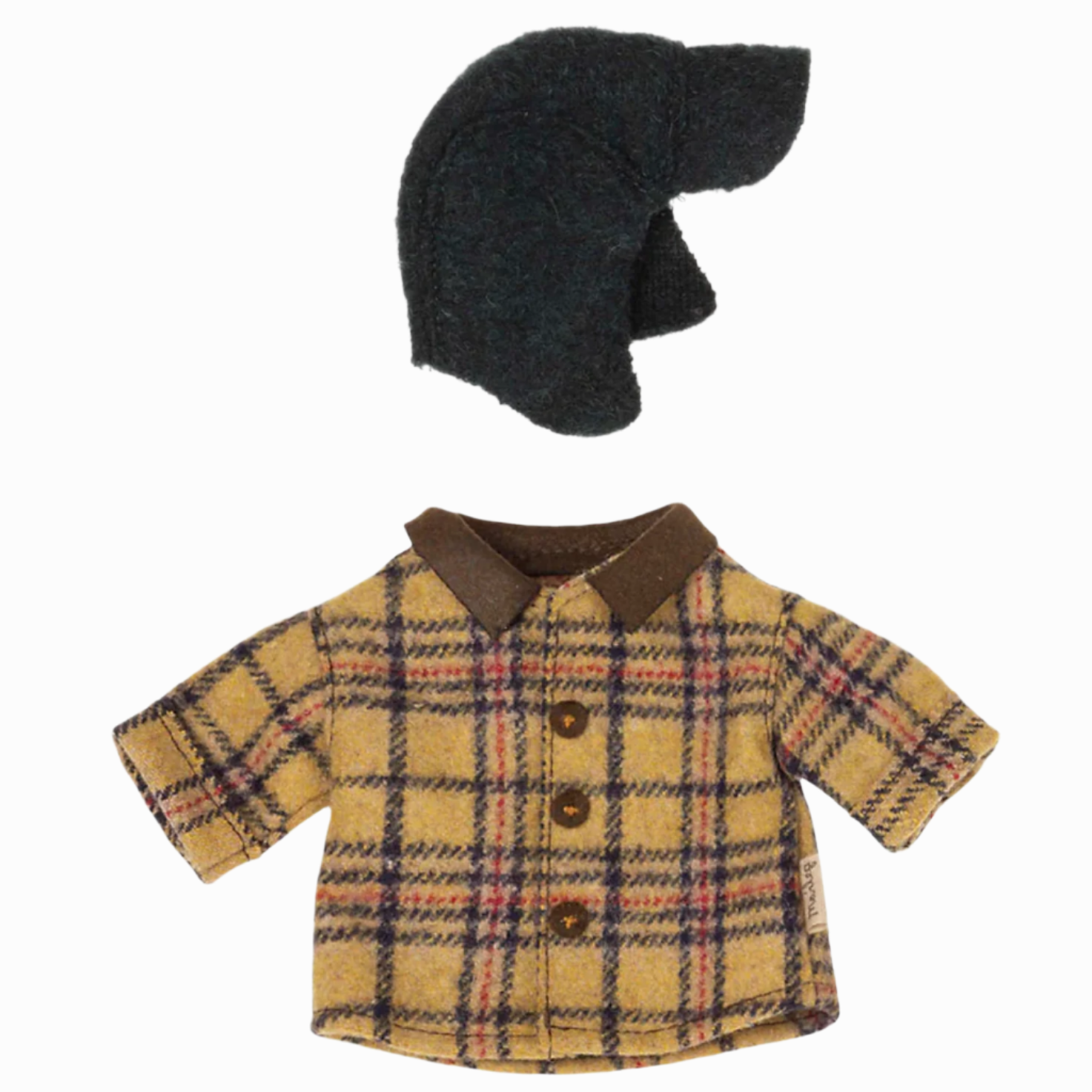 MAILEG TEDDY DAD WOODSMAN JACKET & HAT - Little-ish