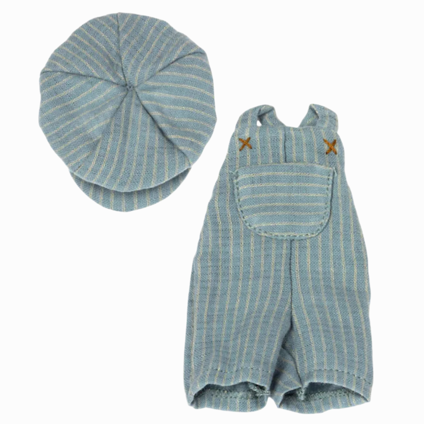 MAILEG TEDDY JUNIOR OVERALL & CAP - Little-ish
