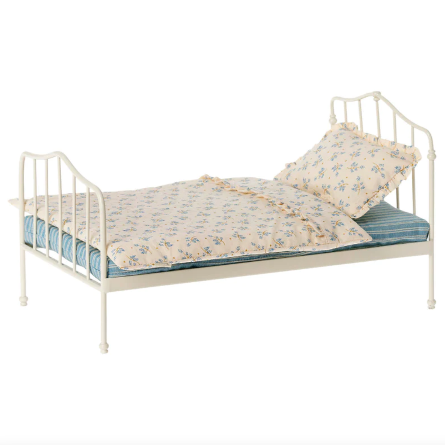 MAILEG MINATURE MOUSE BED MINI - BLUE - Little-ish